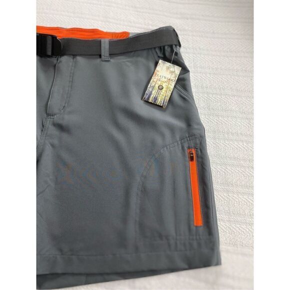 FLATWOOD THREADS Men's XXLARGE (44/46) Cargo Shorts. - GRAY - Picture 3 of 10